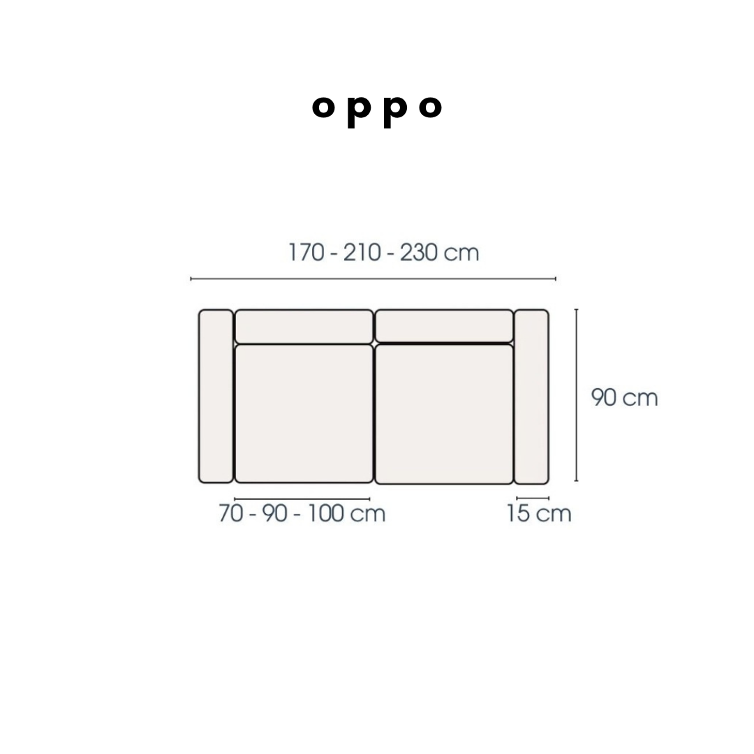 Oppo Üçlü Kanepe